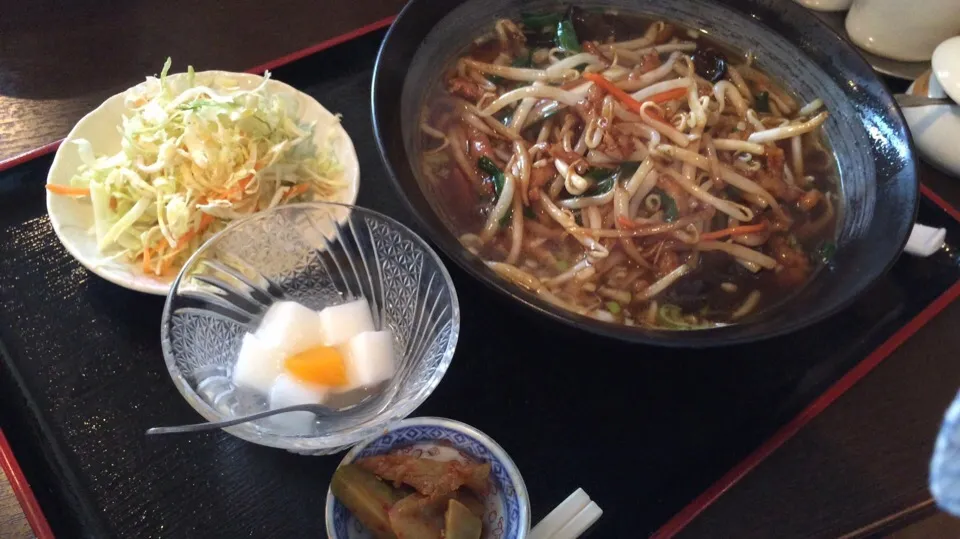 【日替】肉細切り・もやしラーメンを頂きました。|momongatomoさん