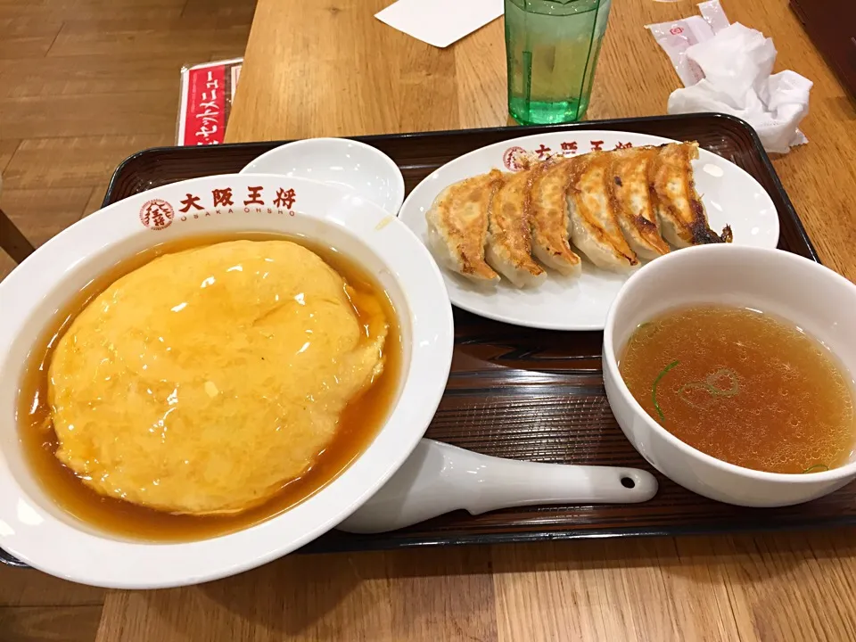 Snapdishの料理写真:ふわとろ天津飯セット|T. Wonderさん