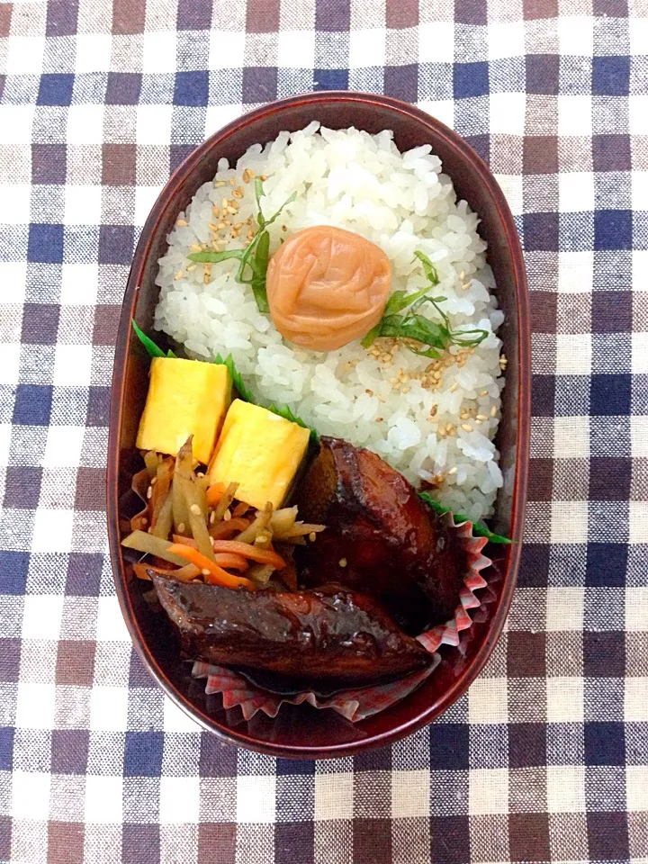 ぶりの味噌漬け焼き弁当|ネギさん