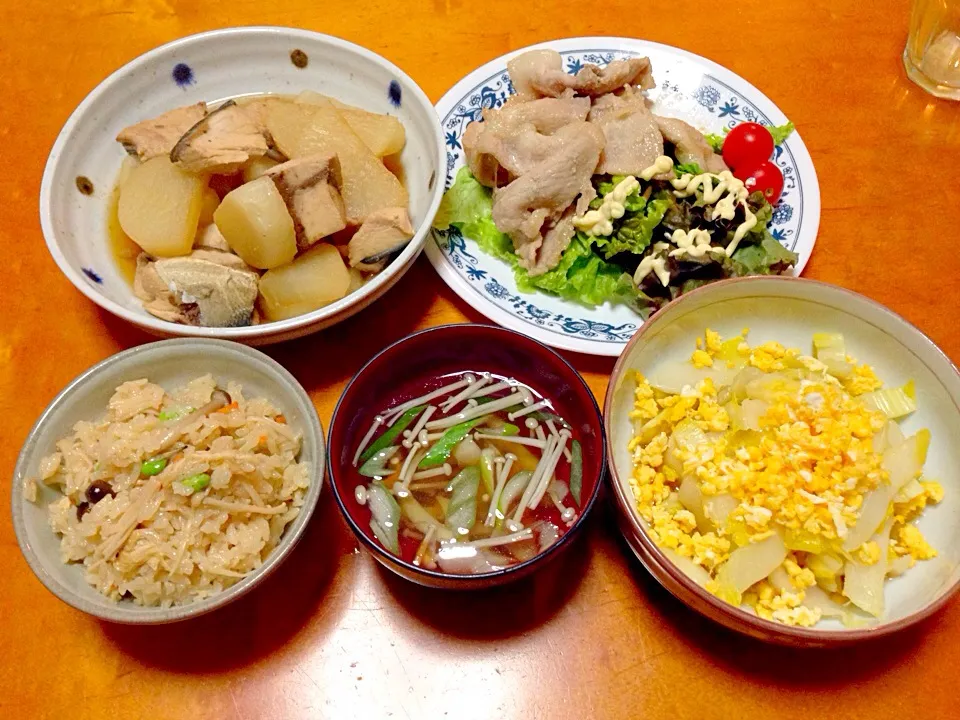 今日の晩御飯はブリ大根|うさぽん727さん