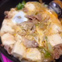 Snapdishの料理写真:下仁田ねぎの肉豆腐|プリケッツさん