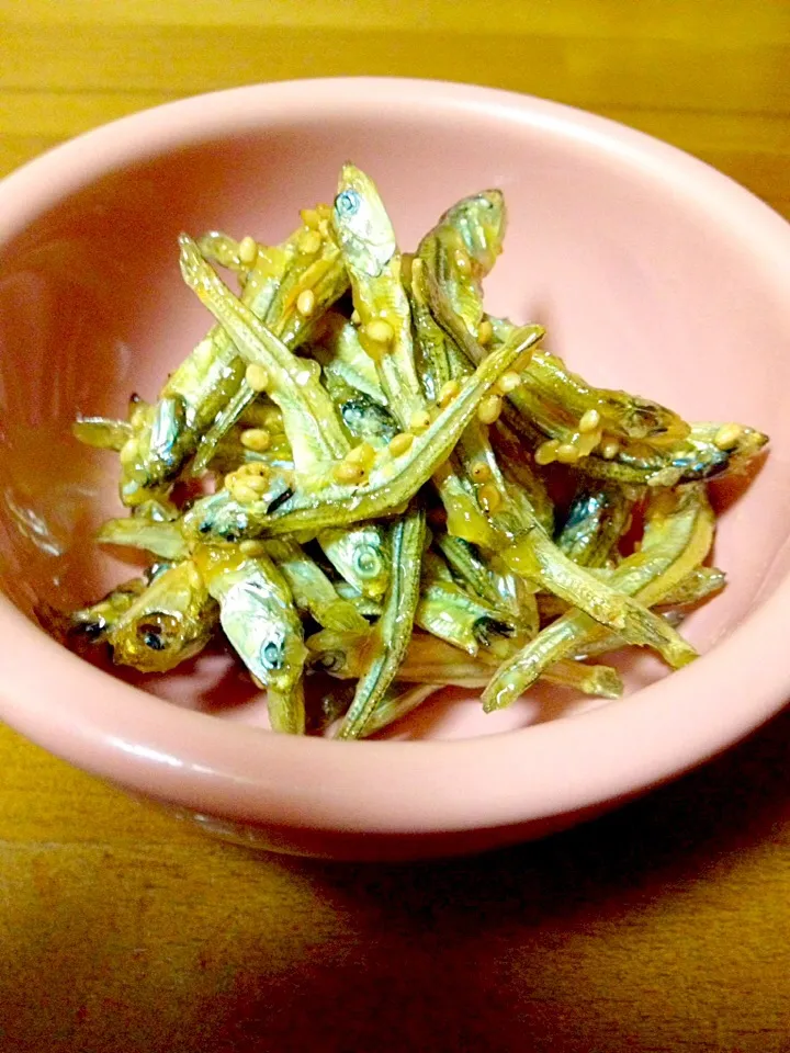 いりこの胡麻佃煮🐟水飴で|まいりさん