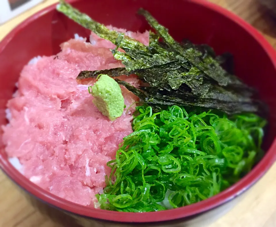 ネギトロ丼|ち〜おんさん