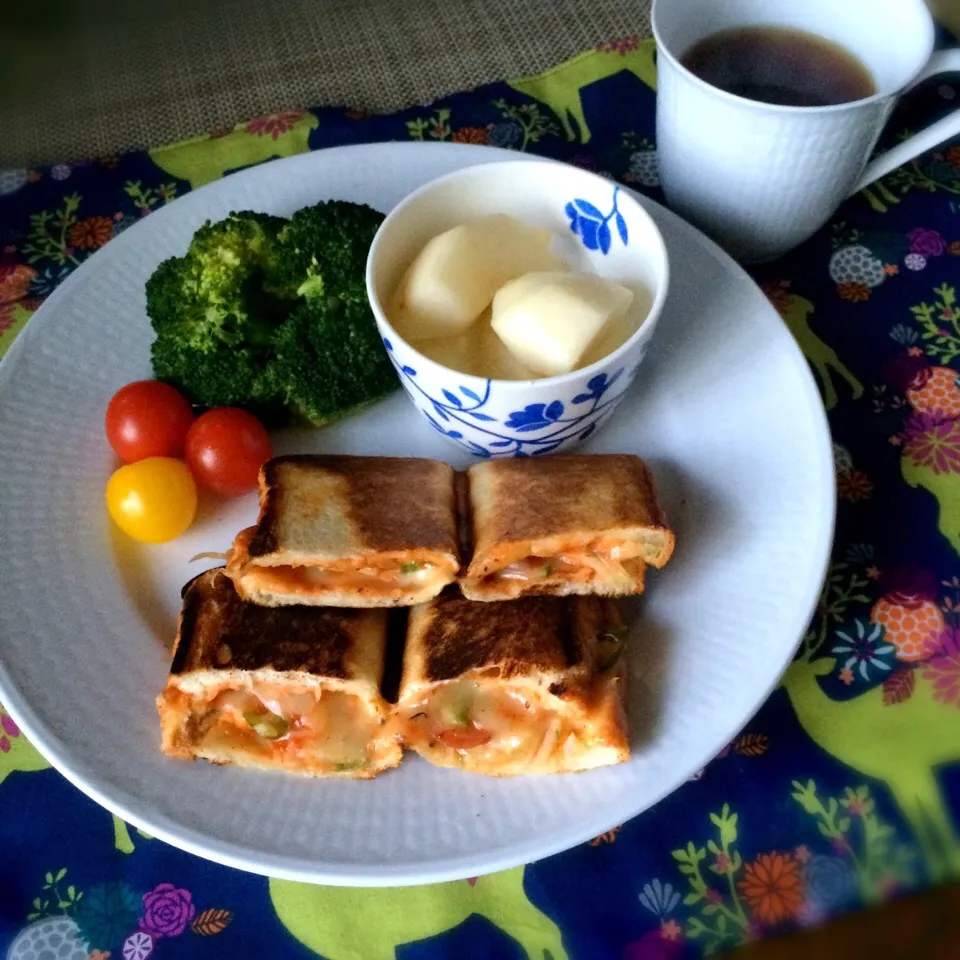 今日の朝ごはん|ぺんぎんさん