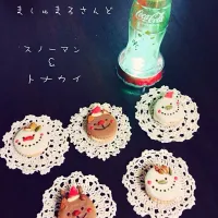 Snapdishの料理写真:ましゅまろさんど🎄