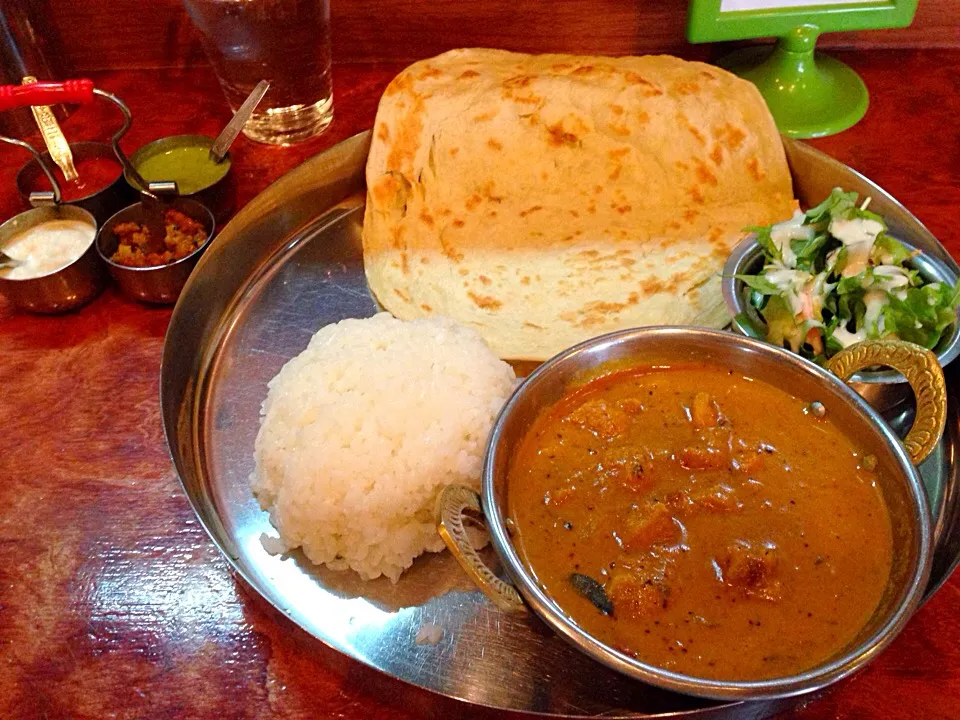 カライクディ風チキンカレー@マドラスミールス|カリー仙人さん