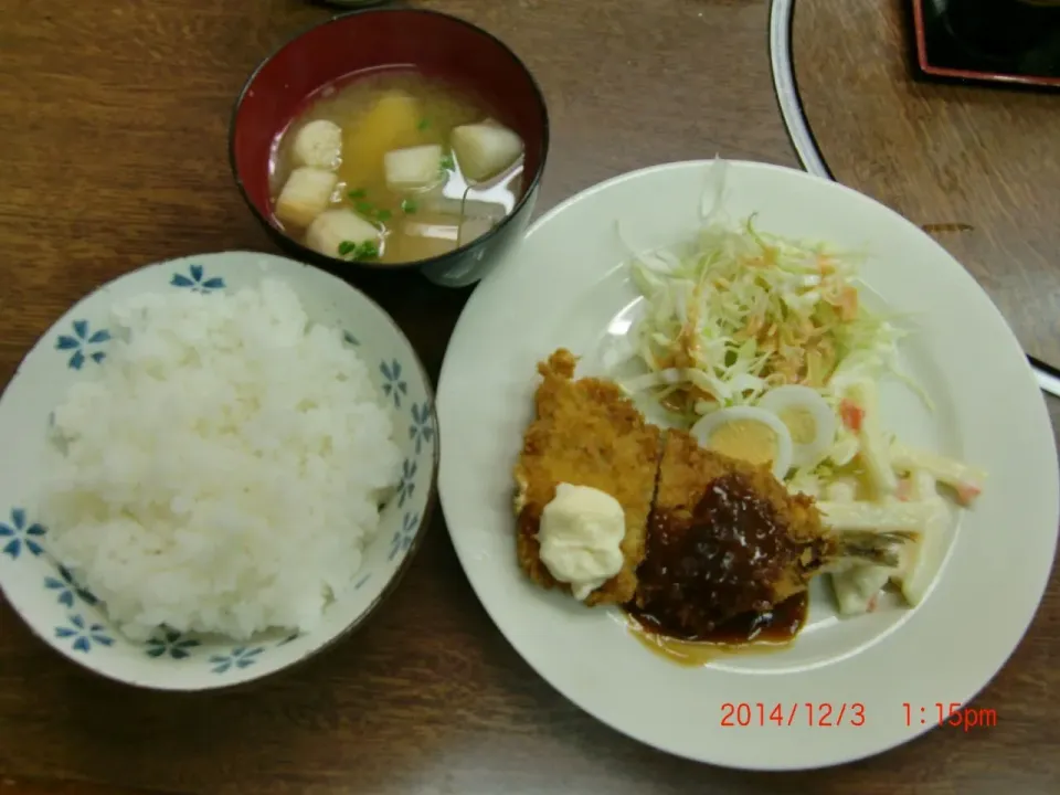 ワンコインランチ。ちょっとショボい|hisashiさん