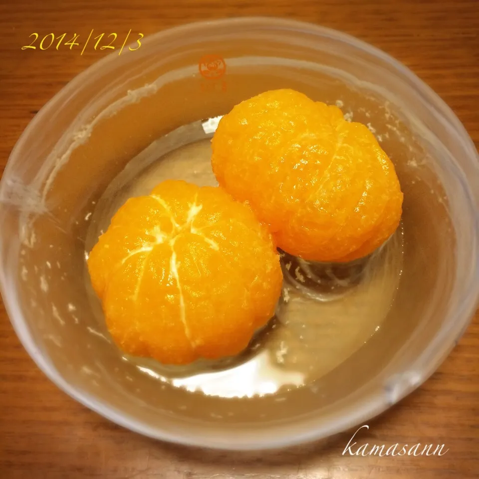 みかんのコンポート🍊|かまさん