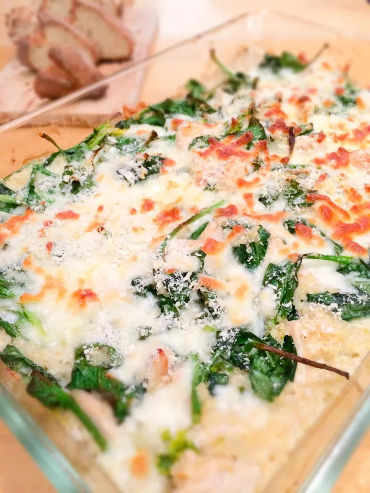 Spinach Quinoa Casserole|Chiho Yamamotoさん