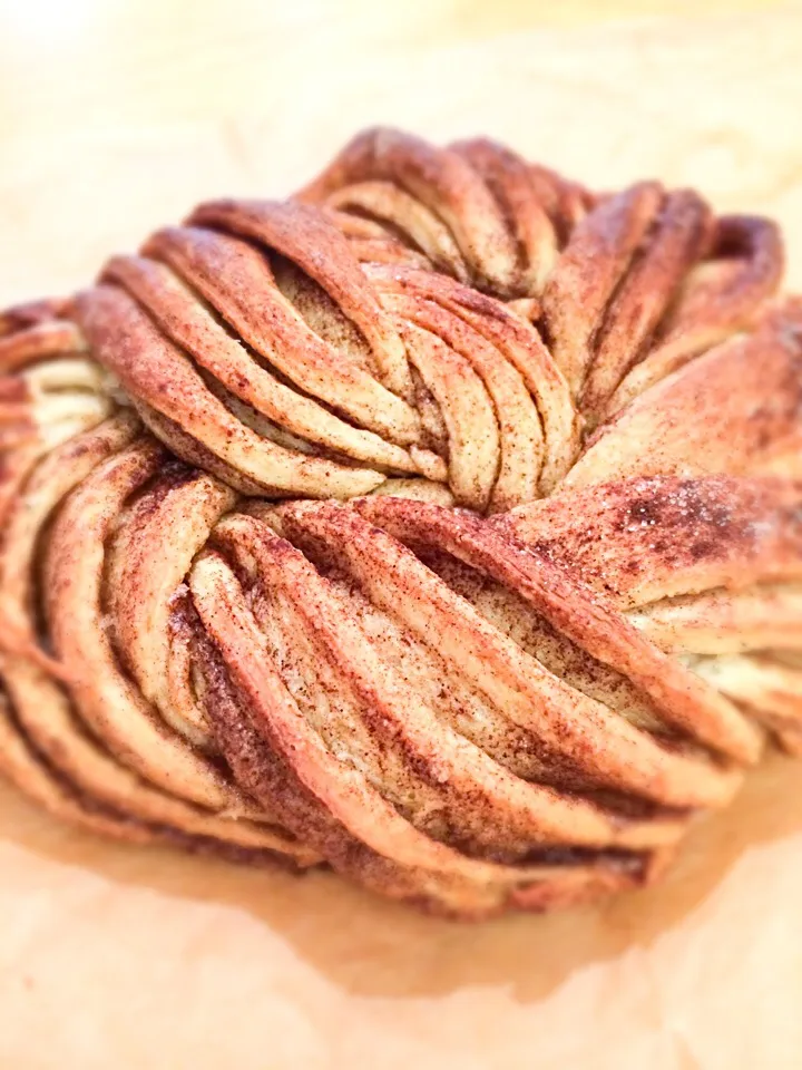 Braided cinnamon wreath|Chiho Yamamotoさん