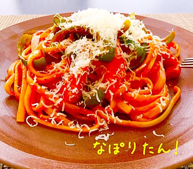 Snapdishの料理写真:鬼の居ぬ間のナポリタン🍝|Cedro🍋さん