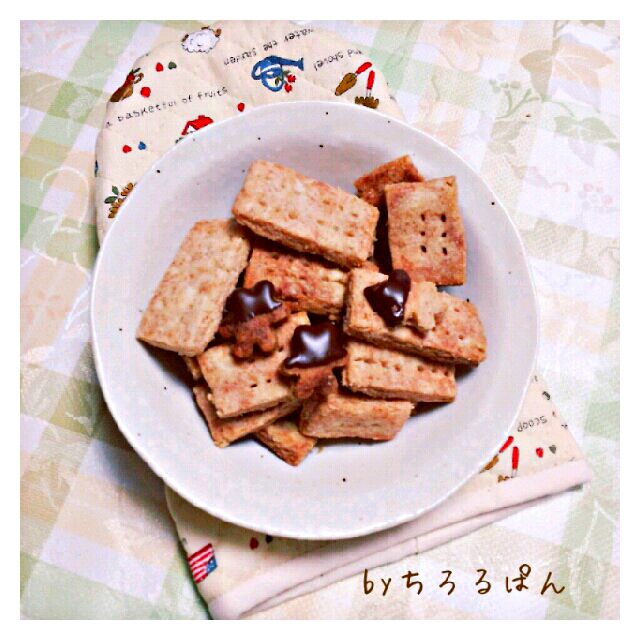 全粒粉のザクザククッキー