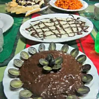 Biko with melted chocolate topping...
#Chocolate
 #StickyRice
 #Christmas 
 #Foodtrip|Angel_Nhessさん