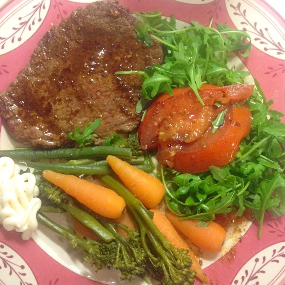 Steak with veg|Jessica Pennyさん