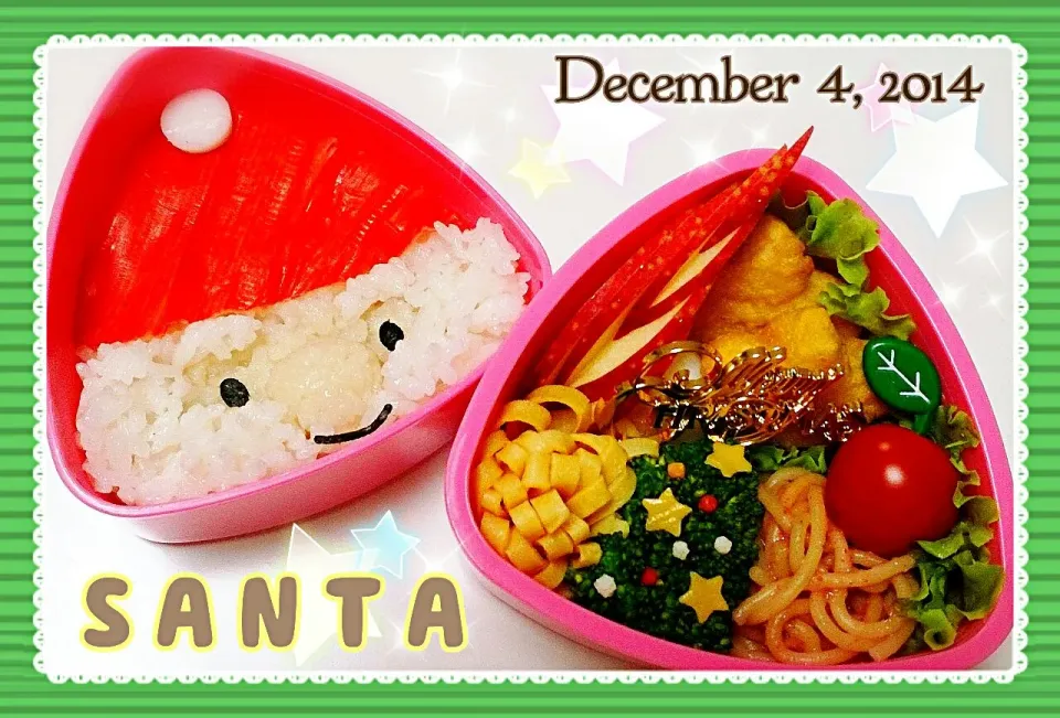 🎅サンタお弁当🎄|ﾃｨｯｷｰ＆ﾐｭﾌｨさん