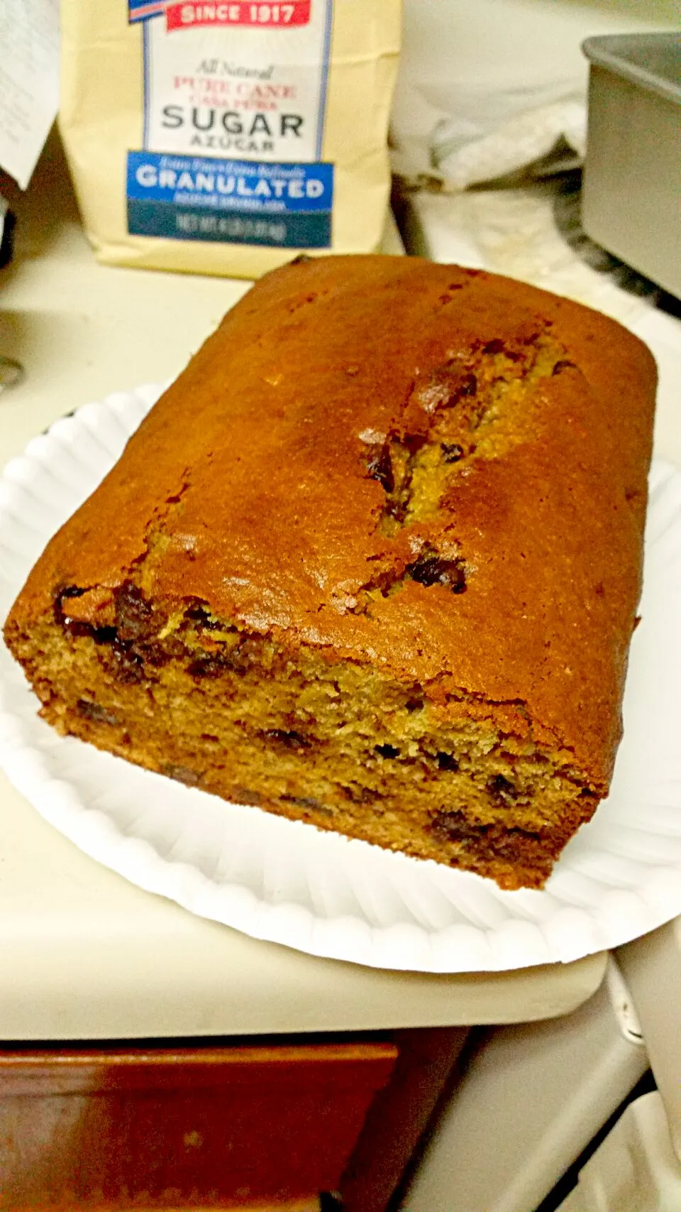 Whole Wheat Chocolate Chip Banana Bread|Amber Proulxさん