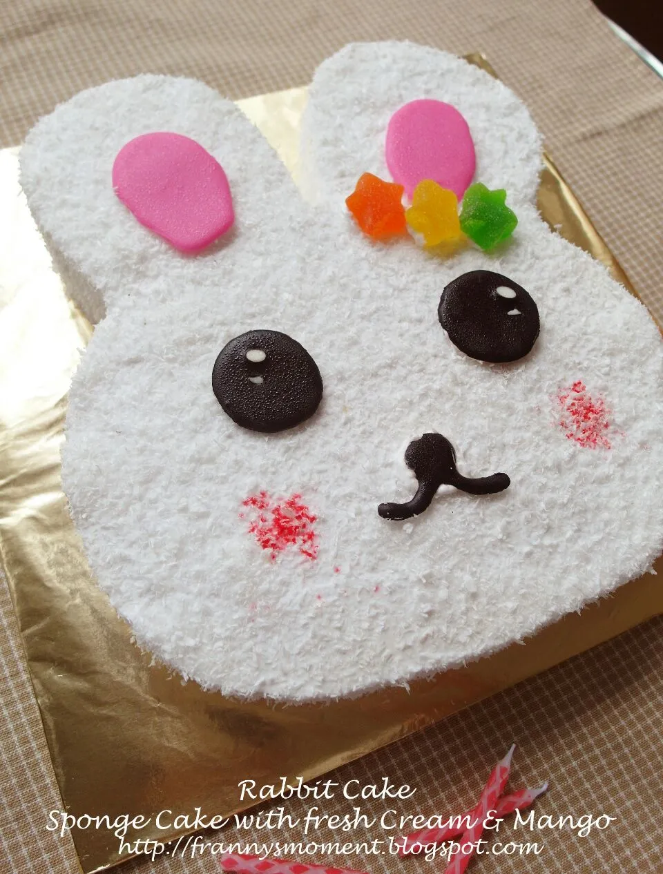 rabbit cake for a lovely girl|Frannyさん