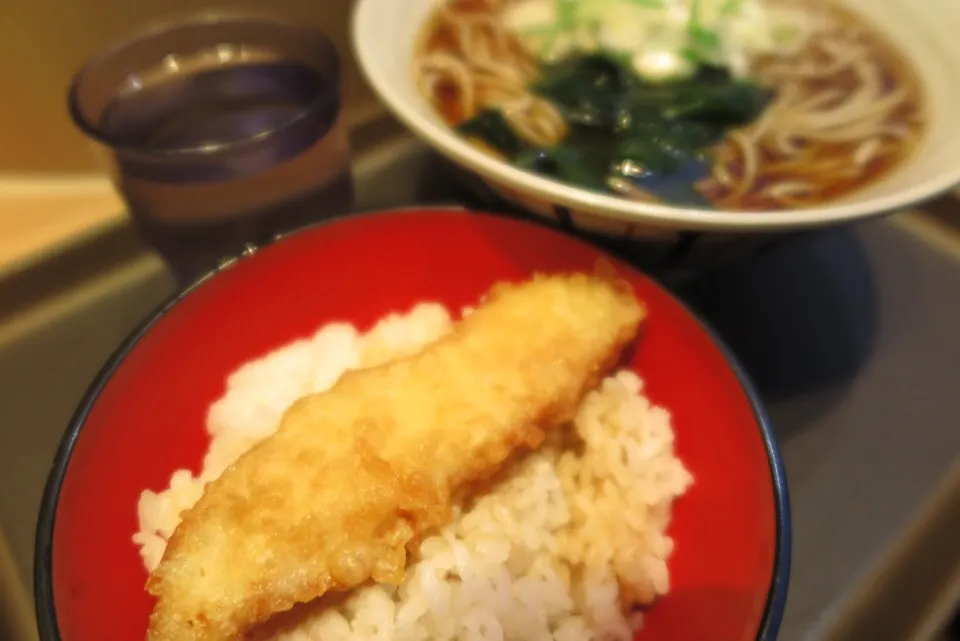 ミニとり天丼セット|マハロ菊池さん