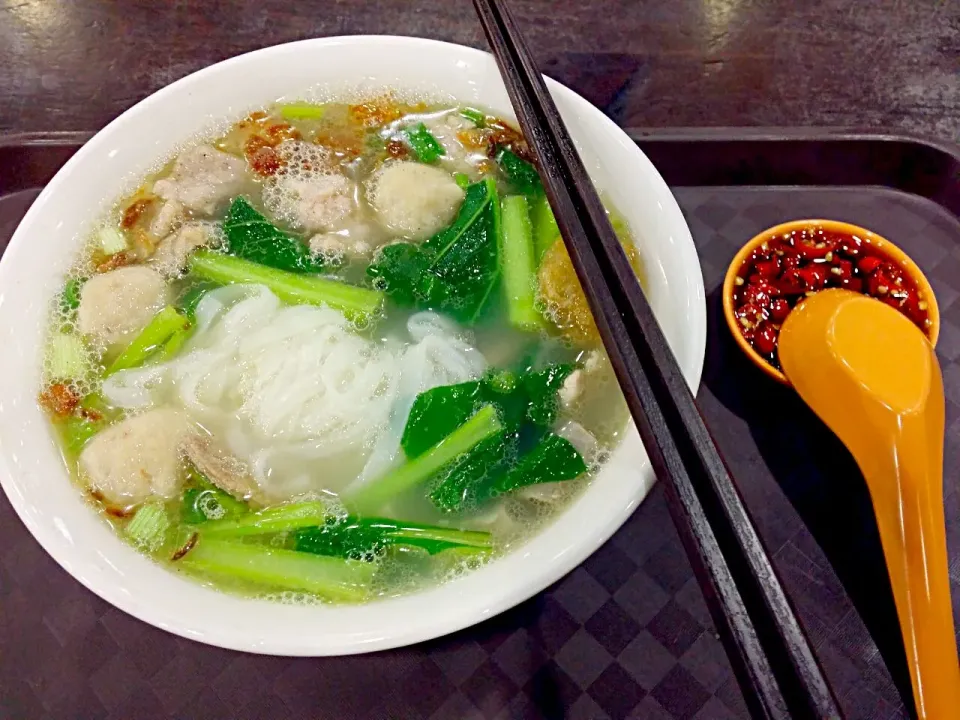 Lunch: my favourite soup kueh teow noodles 😉😙👅👄|🌷lynnlicious🌷さん