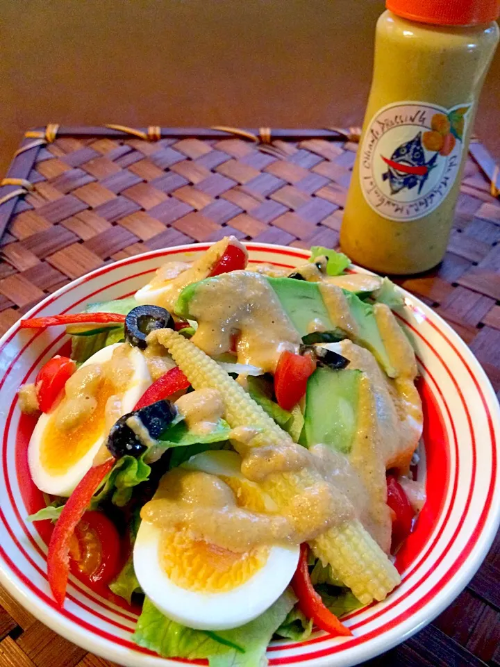 Insalatona w/ iL CHIANTI dressing🇮🇹再現?!ｲﾙｷｬﾝﾃｨﾄﾞﾚｯｼﾝｸﾞ|🌈Ami🍻さん