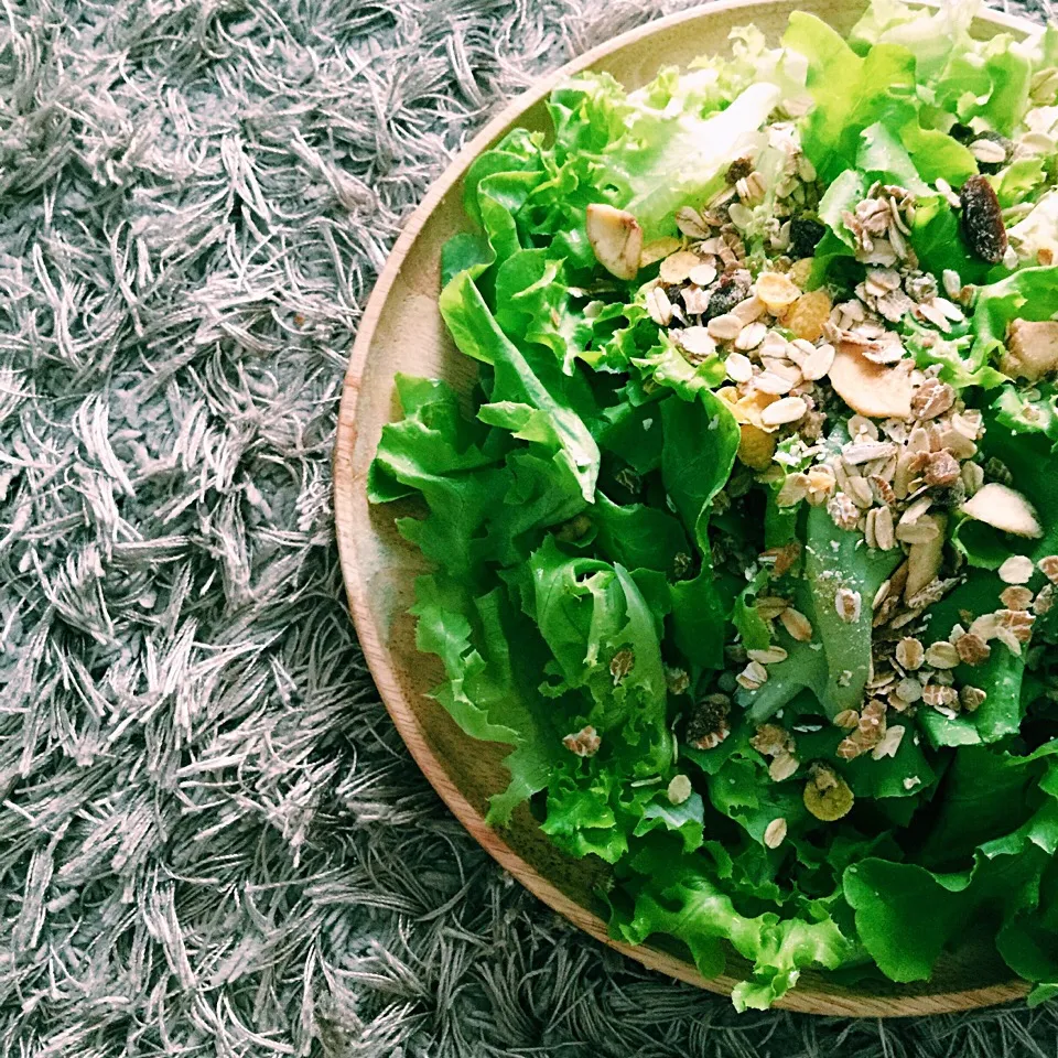 Salad with yogurt dressing|nattaugustさん