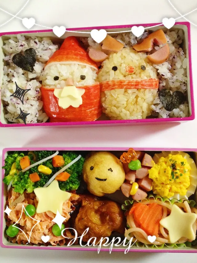 クリスマスキャラ弁|ちーこさん