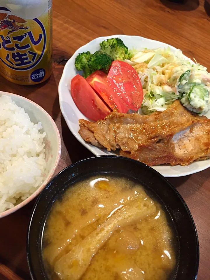 生姜焼き定食|藤原早苗さん