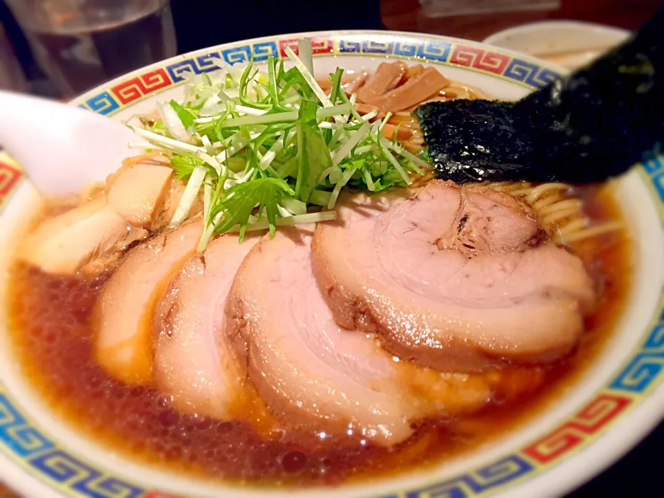 夜限定の特製醤油ラーメン@あなや(初台)|かっちっさん