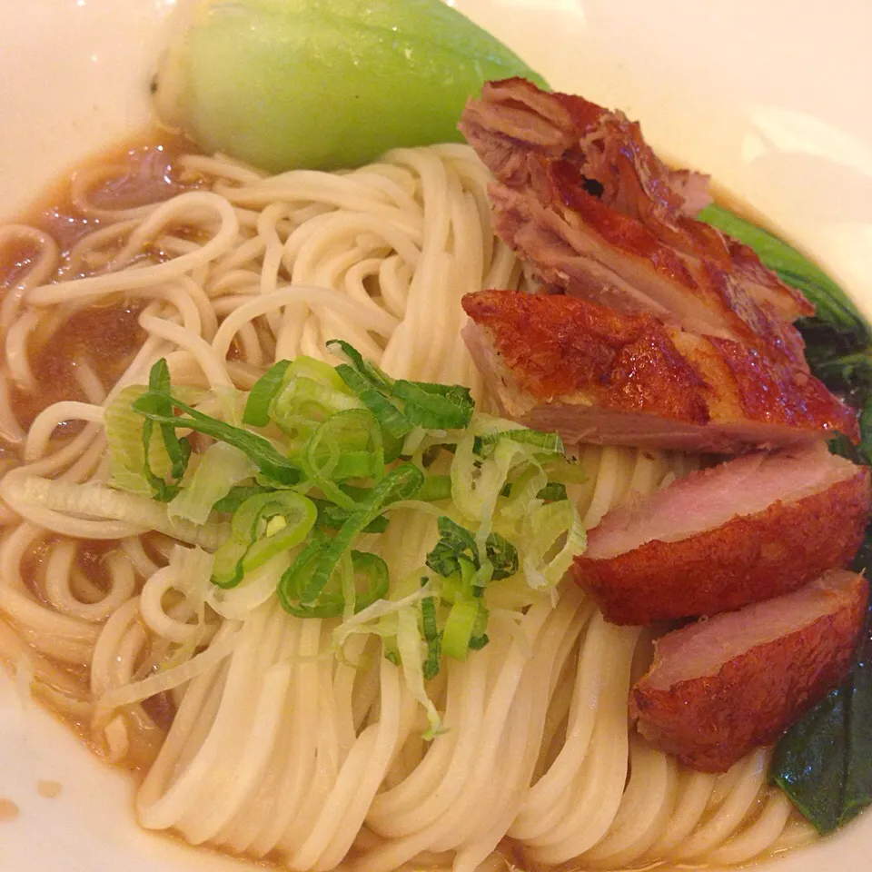 家鴨肉の麺|さとしさん