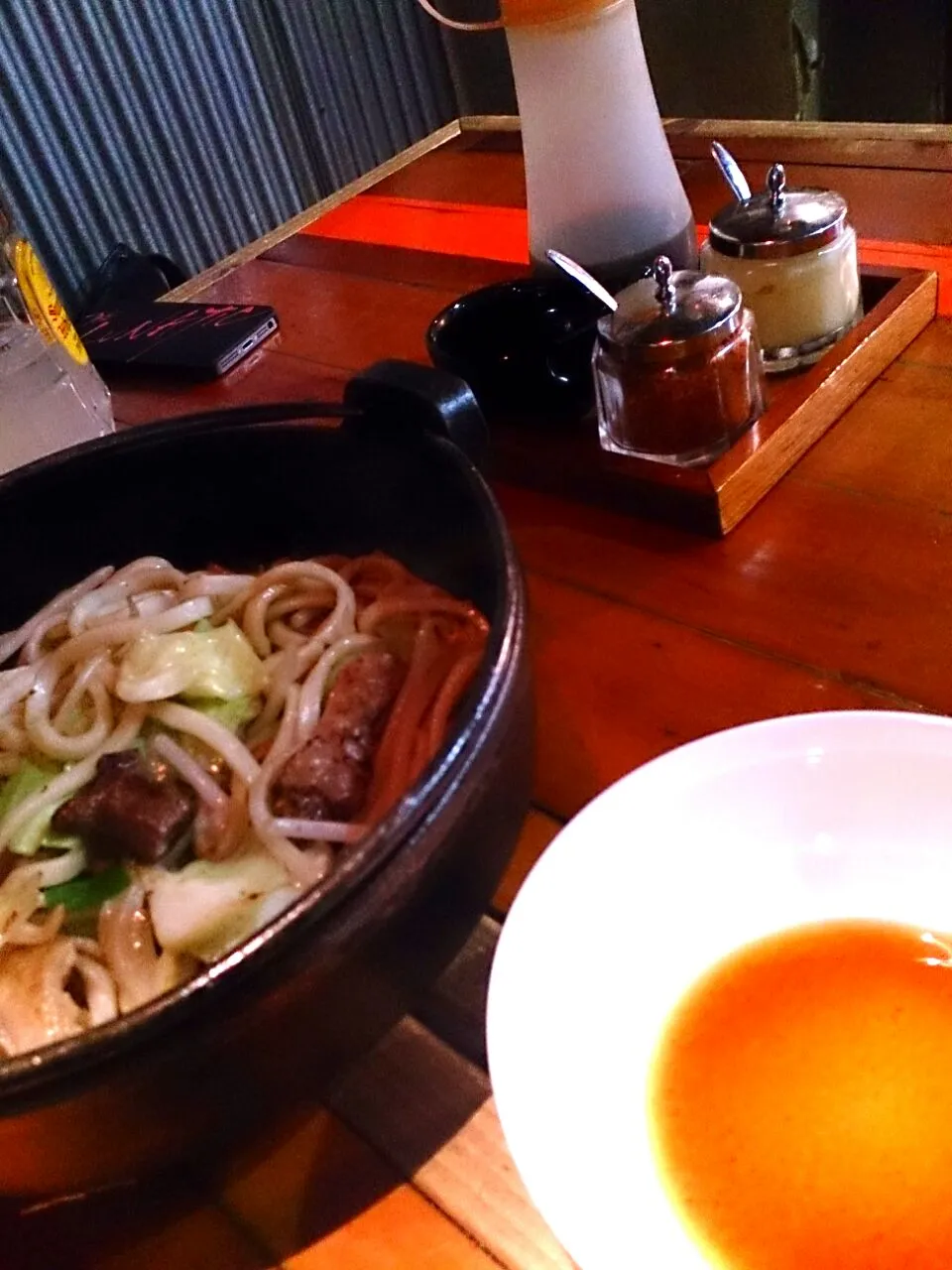 播州佐用名物つけ麺タイプのホルモン焼きうどん|AKさん