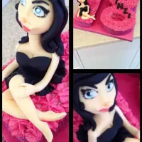 Fondant pin up girll|Sugardaddy Rocksさん