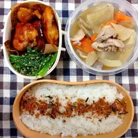 Snapdishの料理写真:豚汁弁当|ネギさん