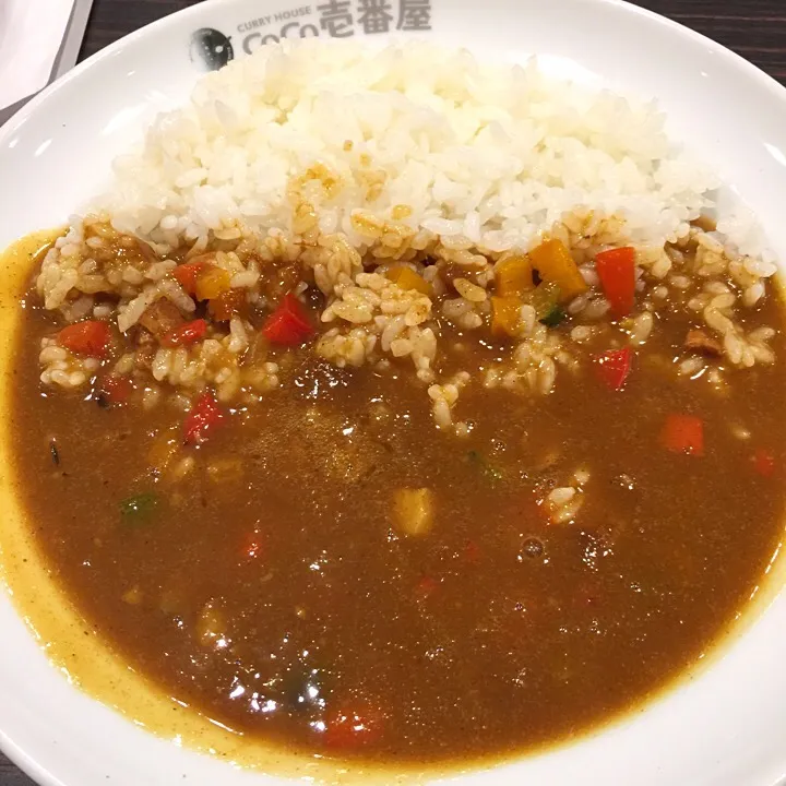 安定のCoCo壱朝カレー❤(｡☌ᴗ☌｡)|いつみさん