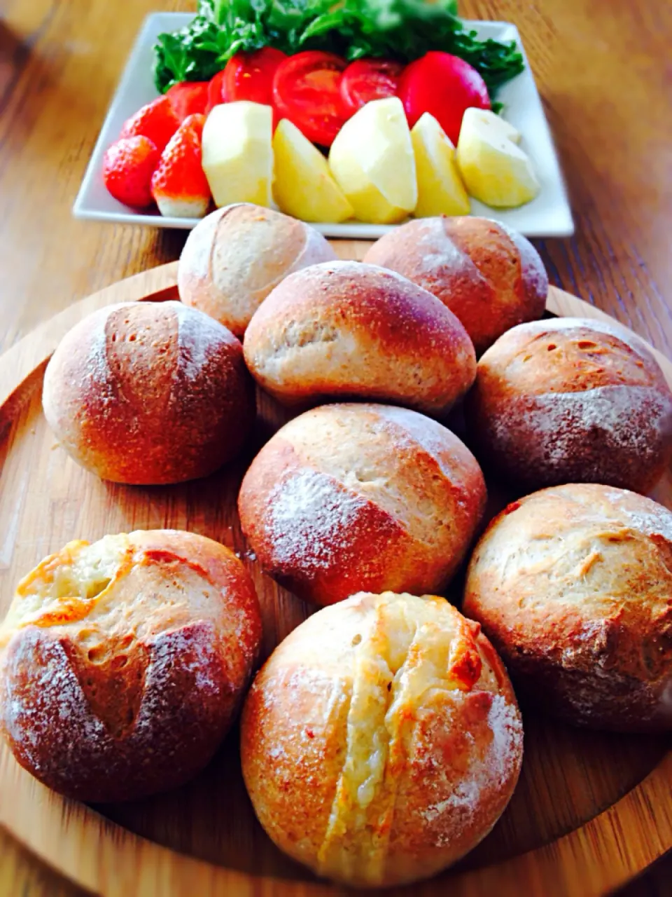 Wholewheat Bread with Cheddar Cheese|Yuriさん