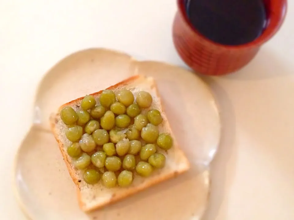 うぐいす豆パン|ゆぅみんさん