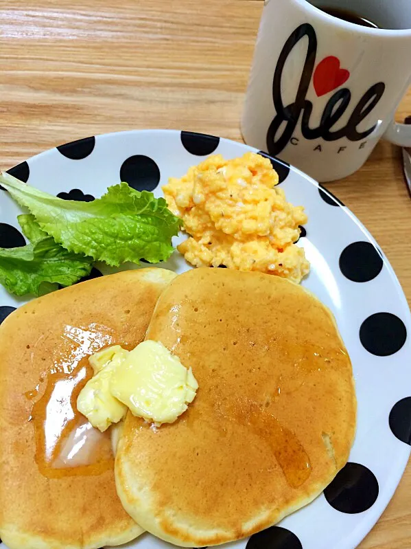 普通のパンケーキ|ひめカフェさん