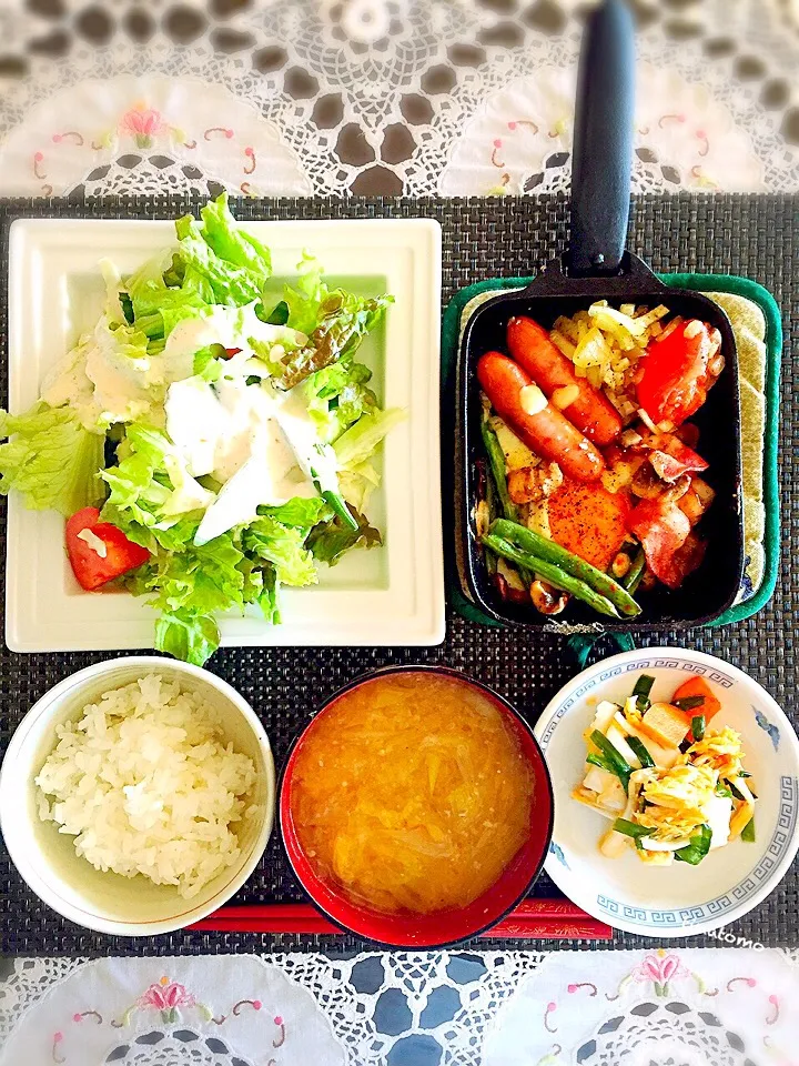 Snapdishの料理写真:朝ごはん！|Tina Tomoko😋さん