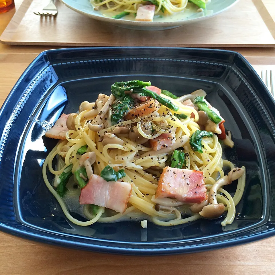 菜花とベーコンのチーズパスタ|maruruさん