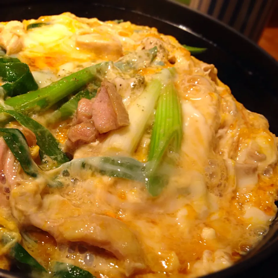 恒例妻とデートランチ 京風《究極の親子丼》と言う名の親子丼🐓|koji toyodaさん