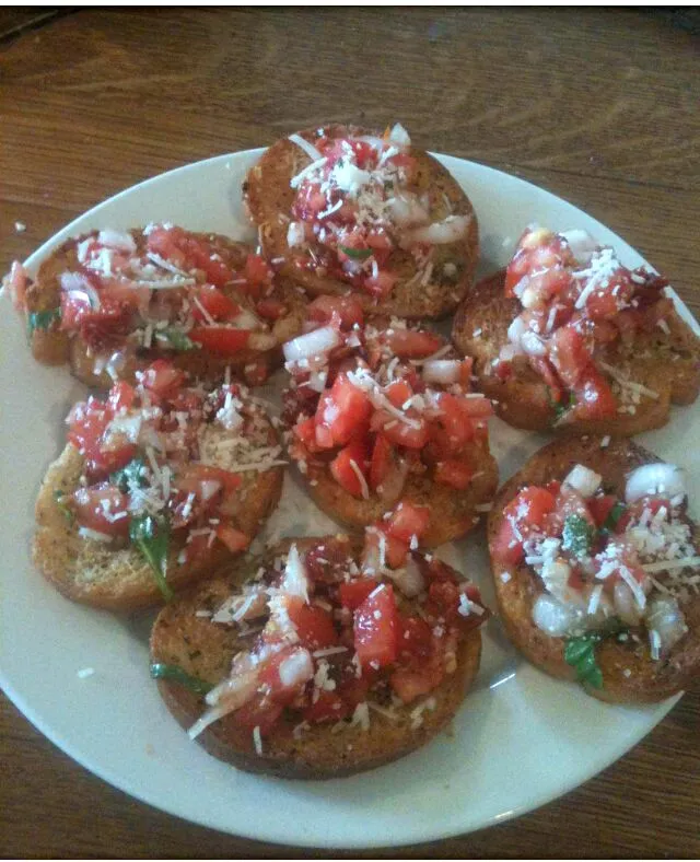 I Made Brushetta for the First time #Appetizer #Italian cuisine #Side dish|Alisha GodsglamGirl Matthewsさん