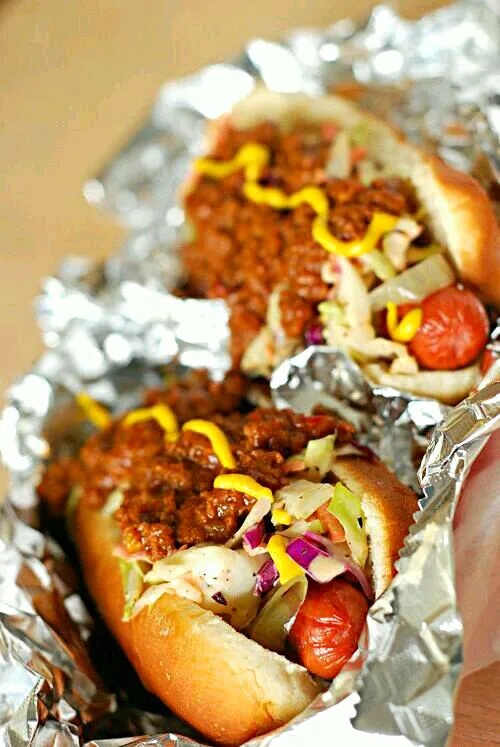 #Food stand/Truck Chilli Dogs #Snack/Teatime #Lunch #Sandwich #Main dish 🍞 😃 🍞|Alisha GodsglamGirl Matthewsさん