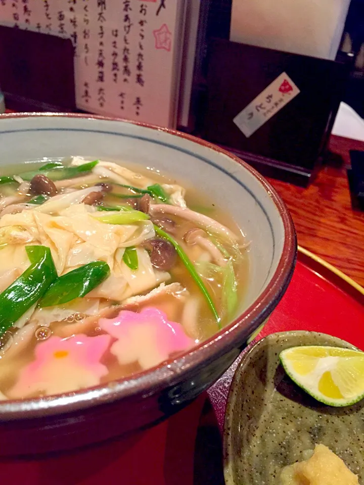 あんかけ湯葉うどん|舞さん