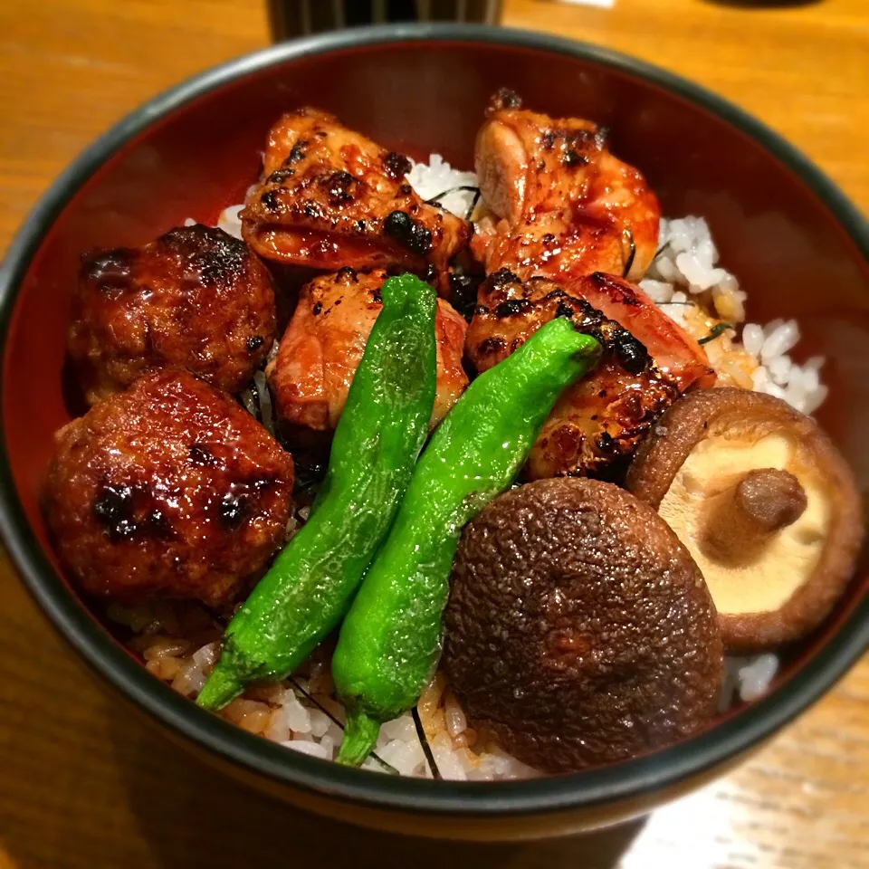 浅草の焼き鳥丼|しぼりさん