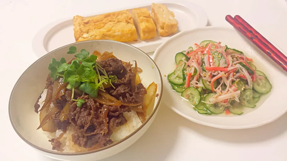 牛肉ごぼうのしぐれ煮丼|みりんさん