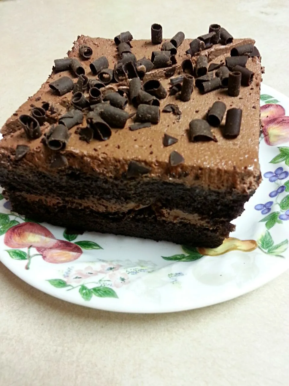 Want some?  🍫🍰 #chocolate #cake|Genecah Shimrone Pike Leeさん