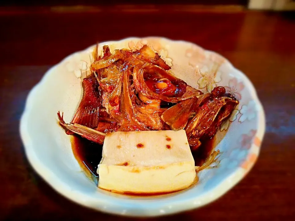 金目鯛のカブト煮|いちどぅしさん