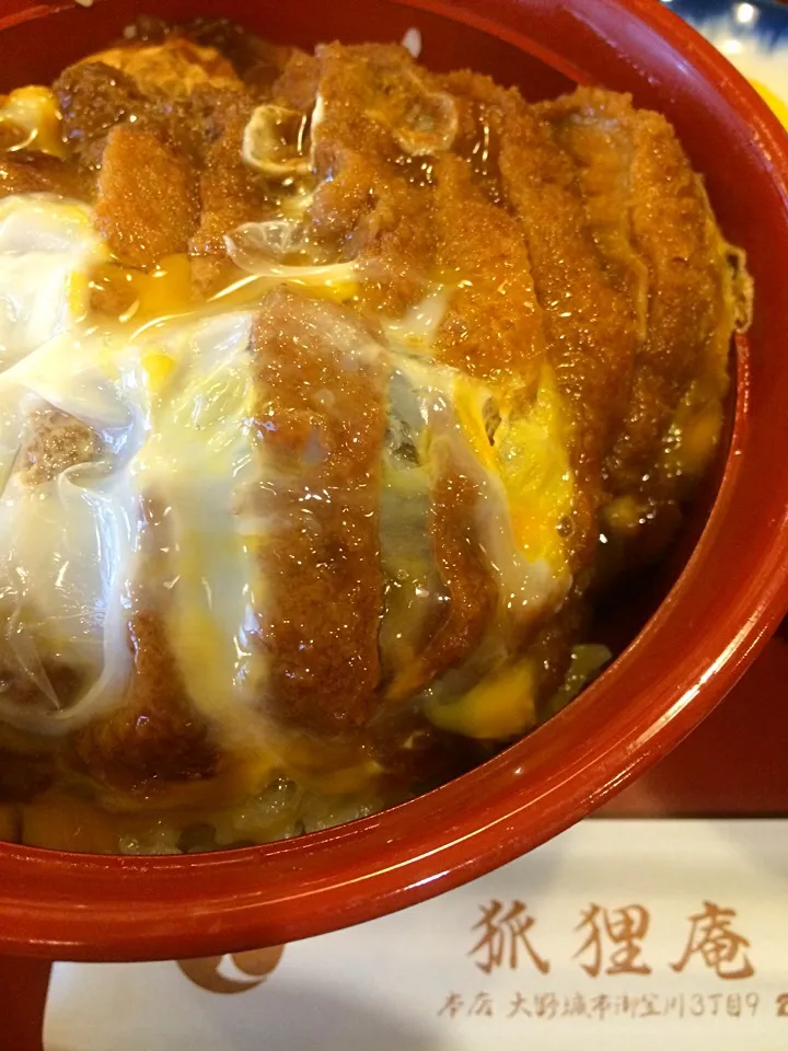 太宰府インター付近の狐狸庵で カツ丼 うまうま♥︎|ナナさん