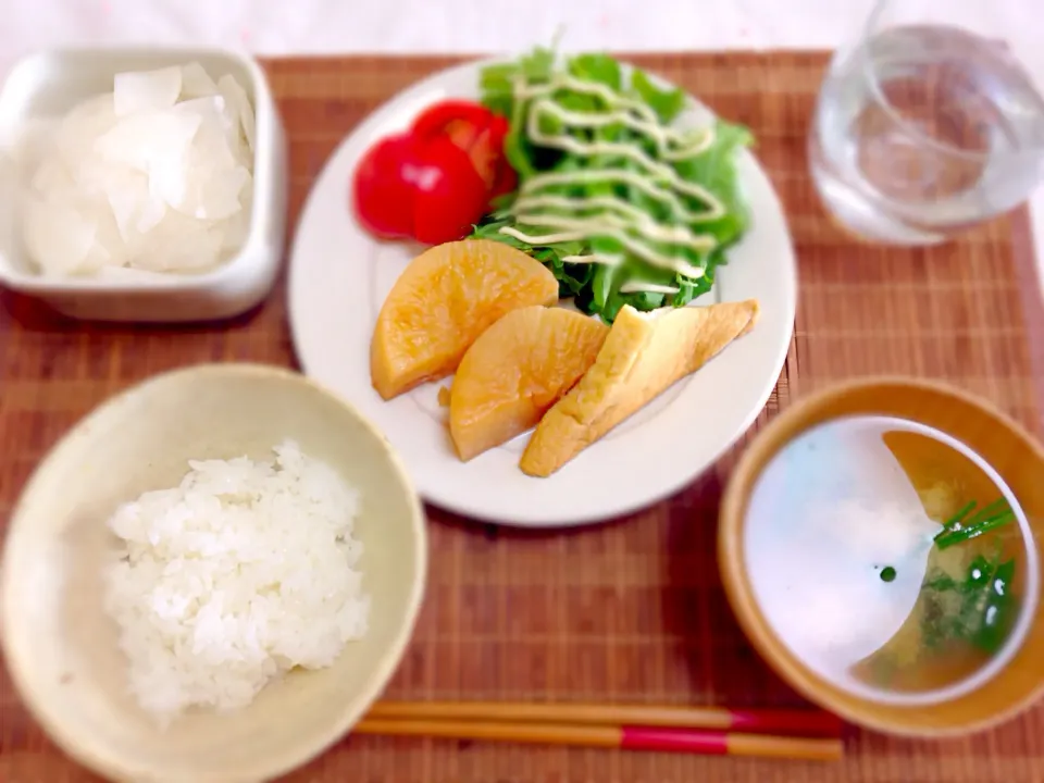 大根と揚げの炊いたん定食|なつこさん