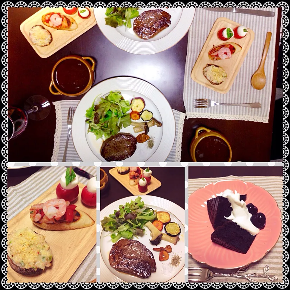 Mini 4-course meal @home|YvoMiwaさん