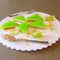 Lime Jelly slice with Key Lime Dukkahs #YIAH#😋Yummy|Anh Toさん